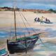 Oil painting Low tide