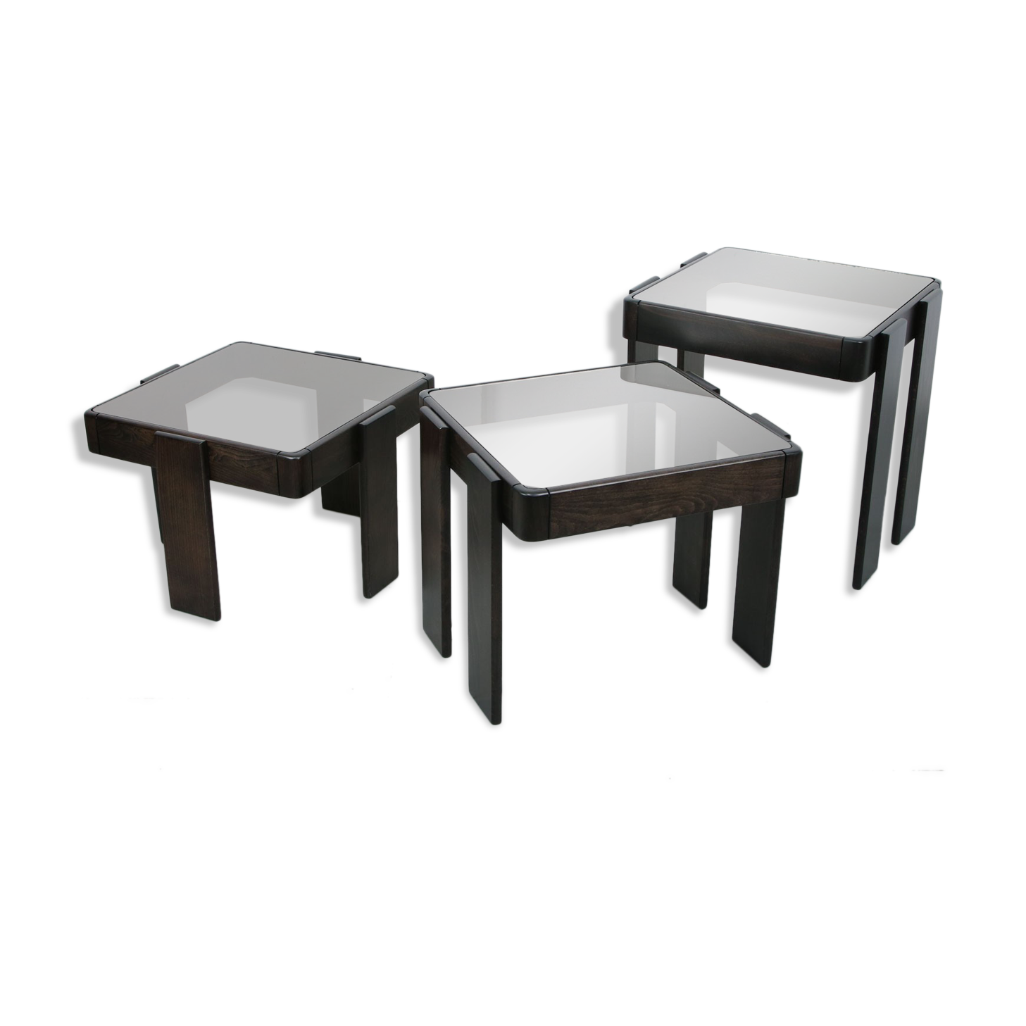 Coffee tables, Gianfranco Frattini, 1960