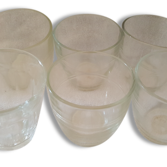 6 canteen duralex glasses