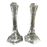 Pair of Saint Louis Vega candlesticks