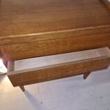 Oak veneer chest of drawers from the 50s/60s
