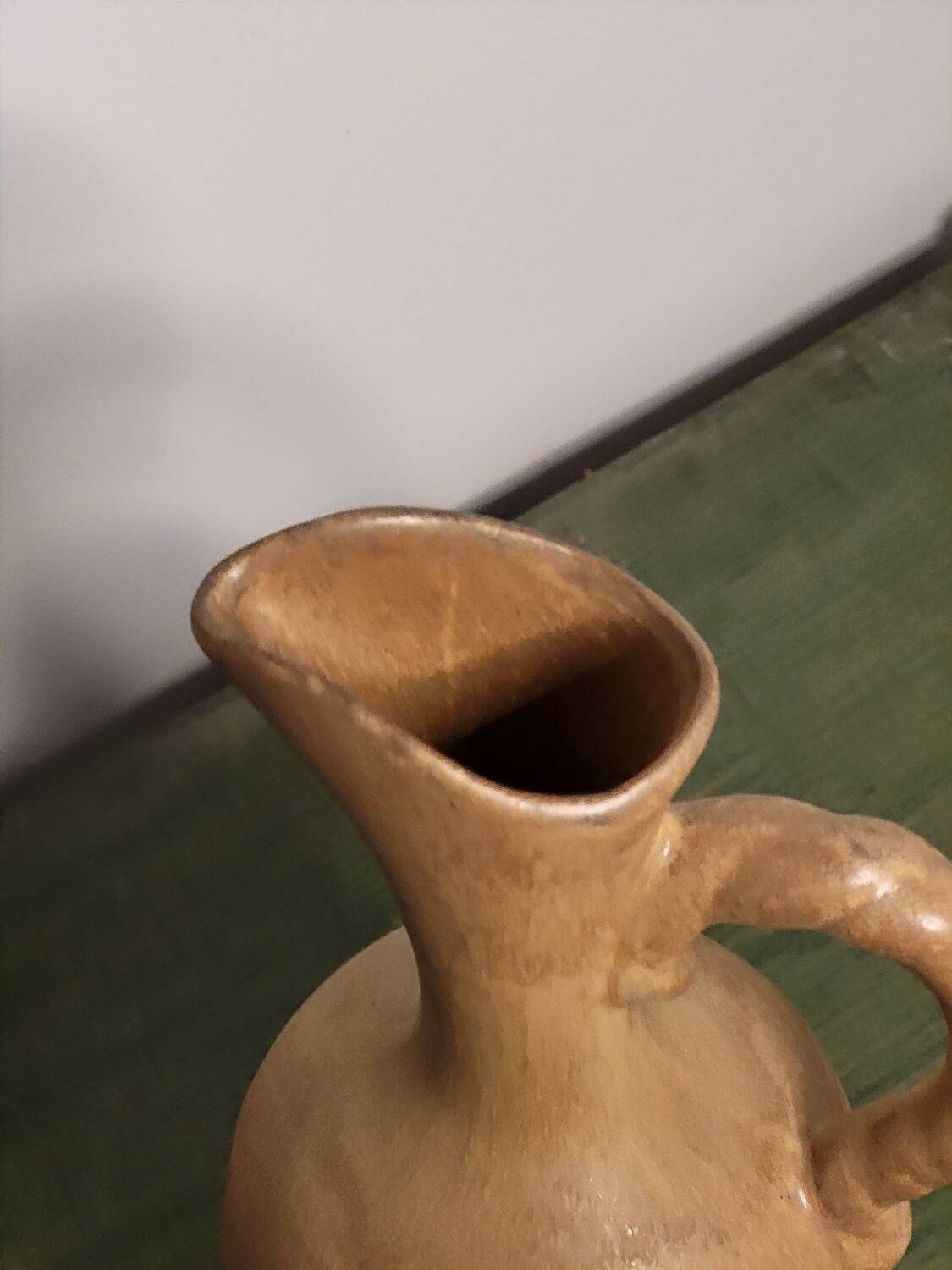 Vintage stoneware carafe