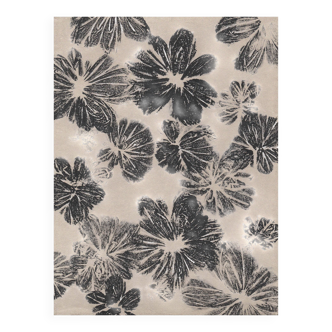 Painting on paper - FLOW B104 painting - signed Eawy