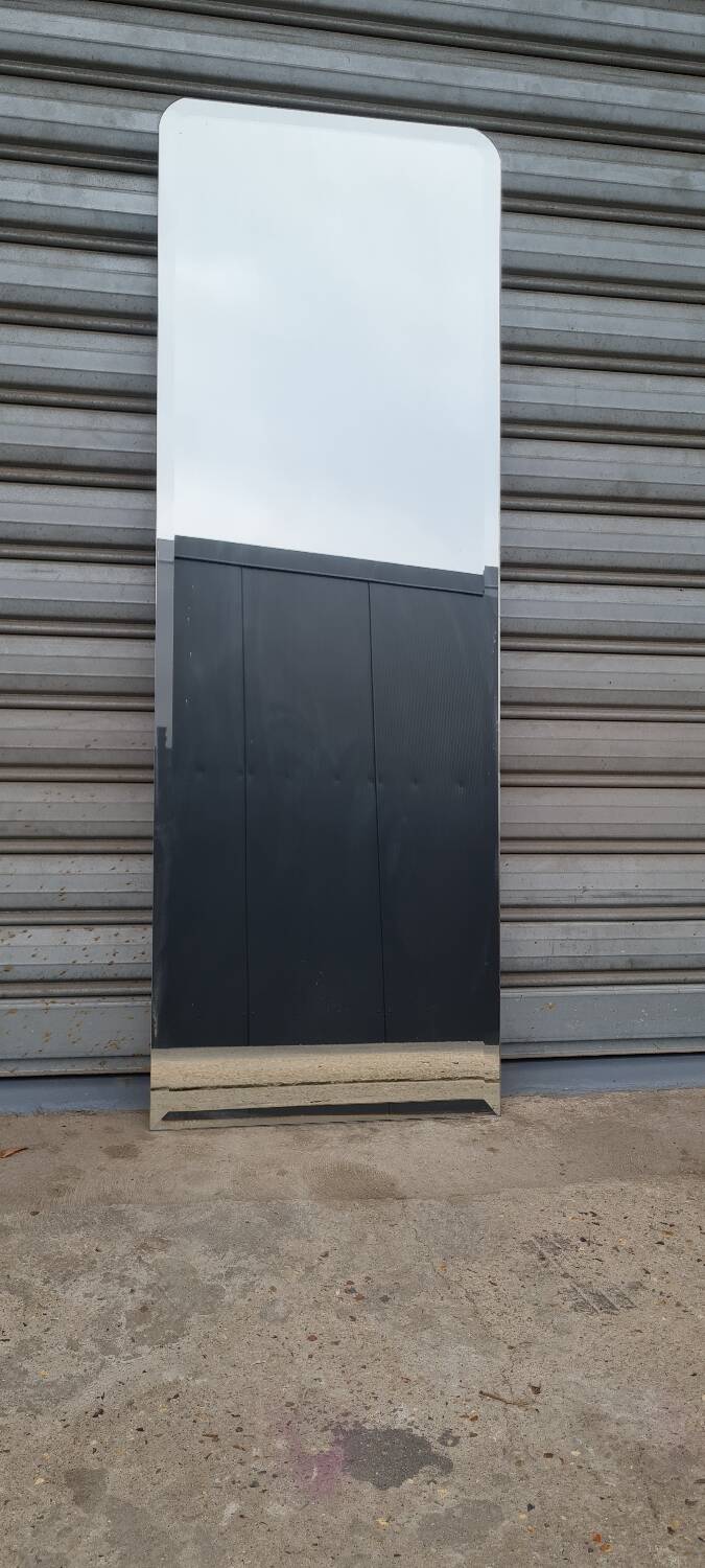 Art deco beveled mirror