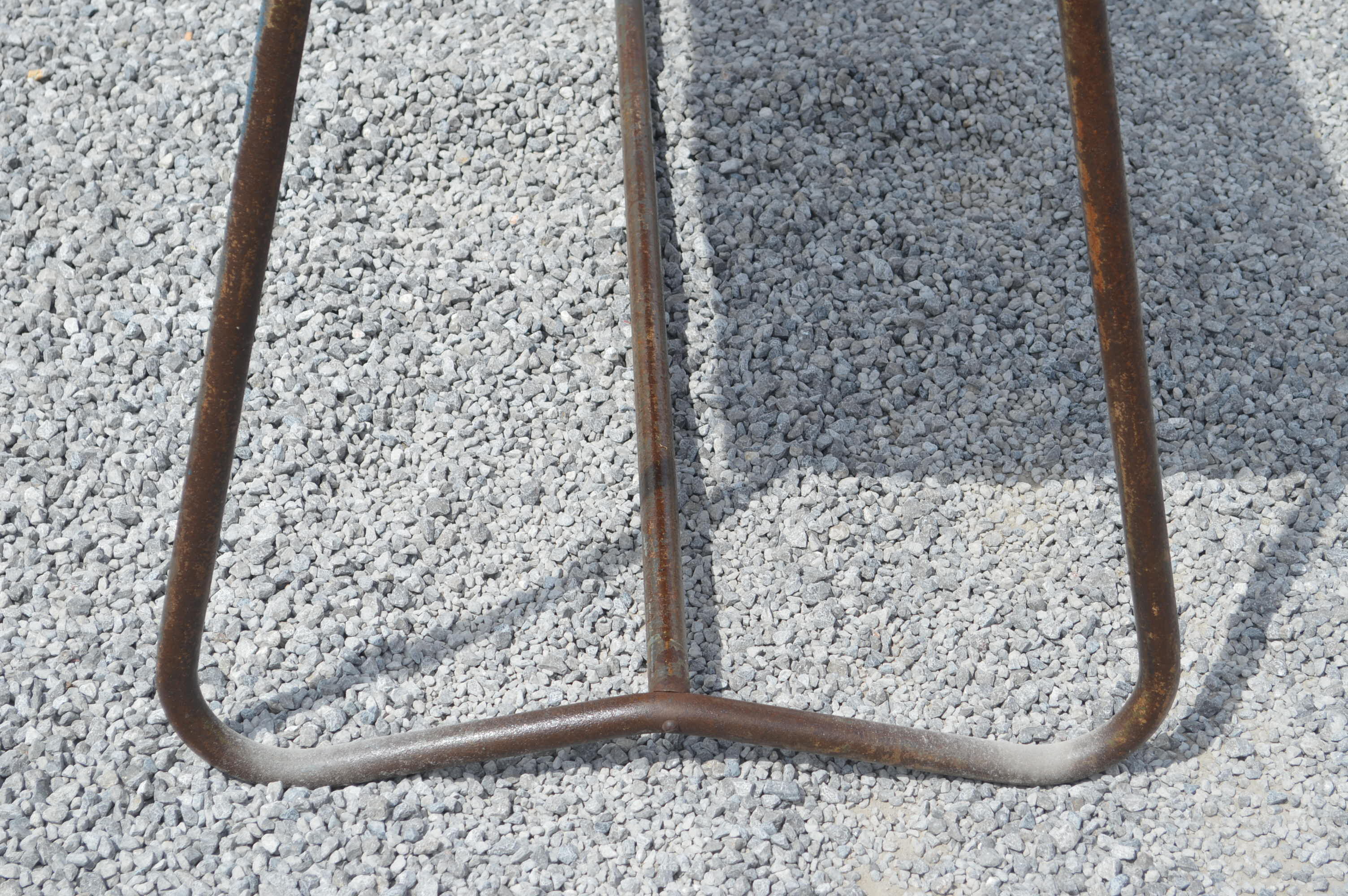 Industrial iron console