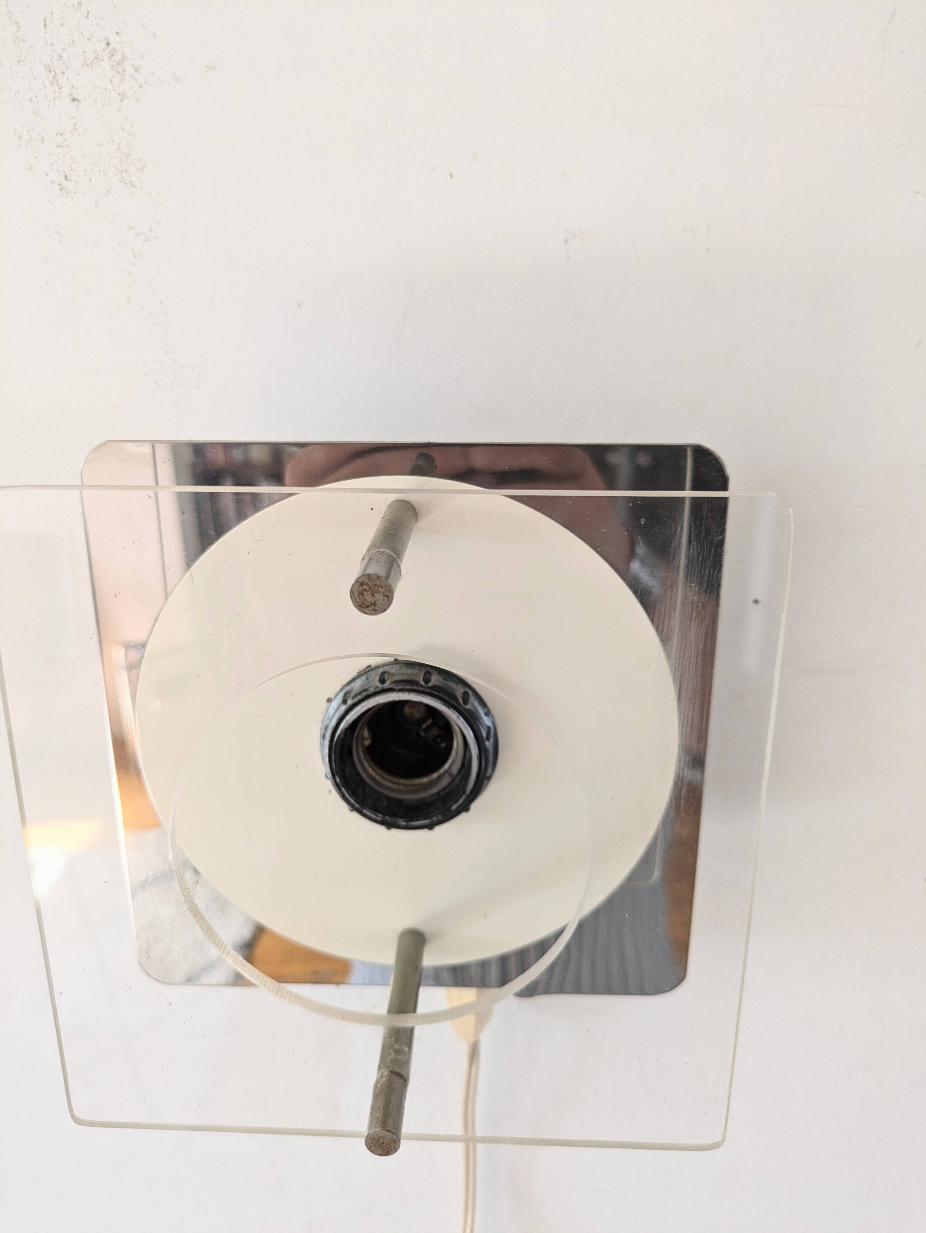 Jocelyne Trocmé wall lamp design 70s