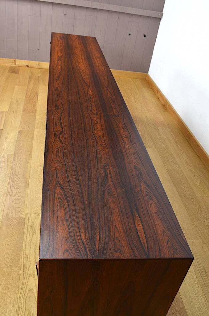 Danish enfilade in Rio rosewood by H. Rosengren Hansen 1960