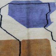 Handmade Berber rug with colourful patterns, Atlas, 1.4/2.6 m.