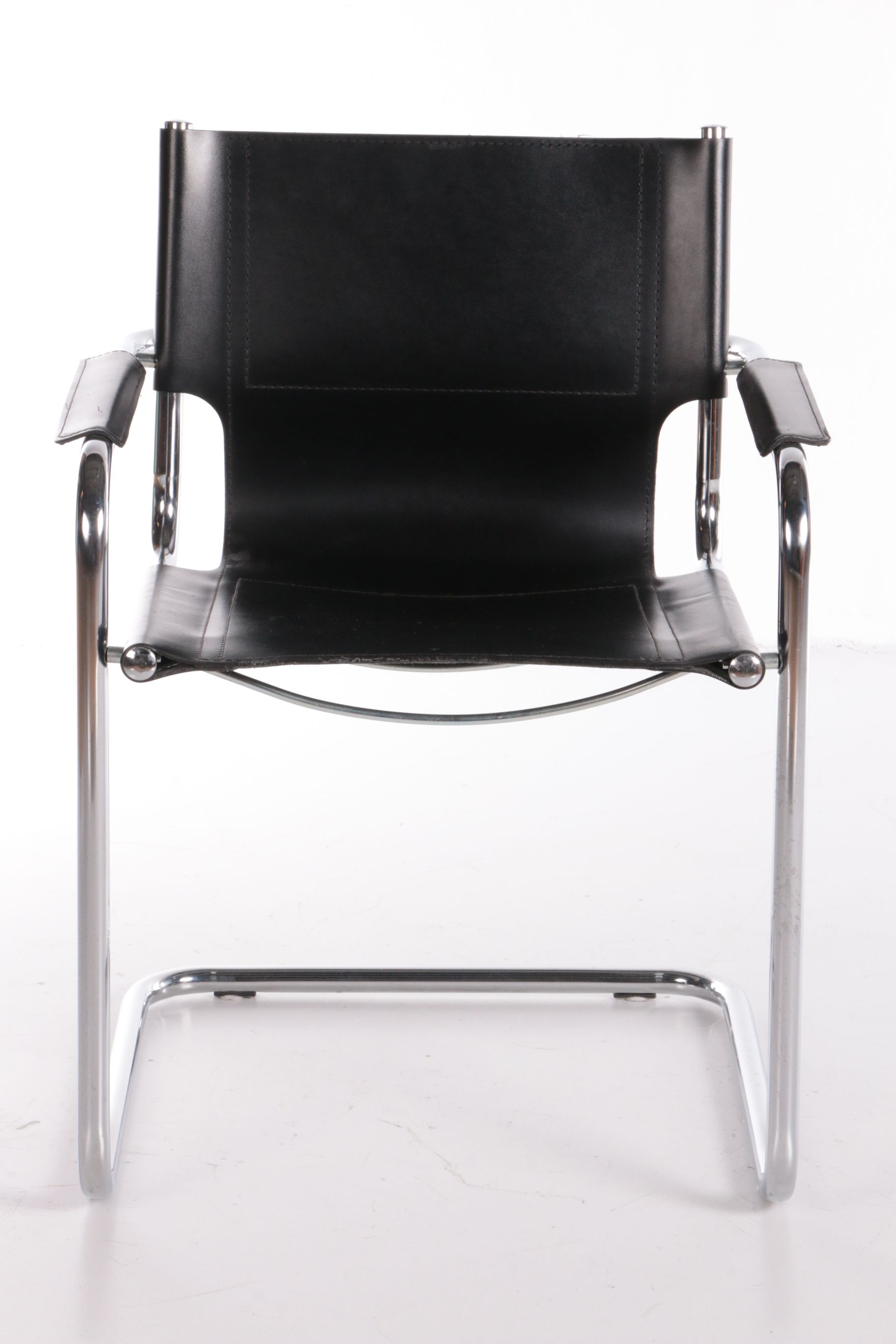 Vintage Set of 6 Tubular frame chairs