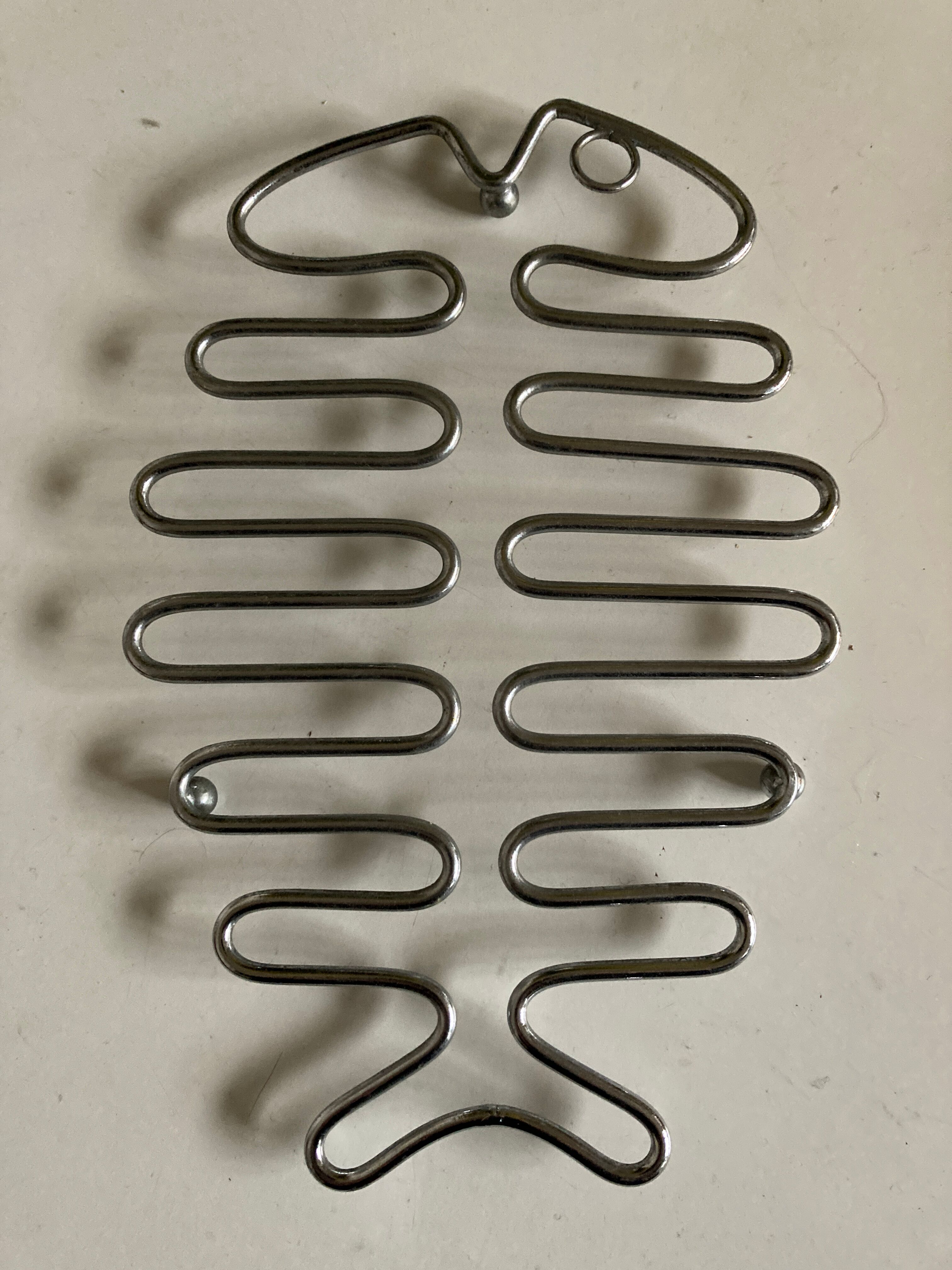 1970 chrome fish underside