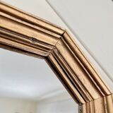 Octagonal golden mirror