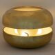 Luciano Frigerio Italian Table Lamp Vibrated Brass "Ballata Alta", 1974