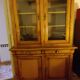 Cherry wood two-body buffet