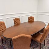 English Globe Wernicke Style Art Deco Conference Table