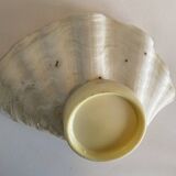 Large holy water clam shell on base - 34x25x11 cm - natural - 2600g