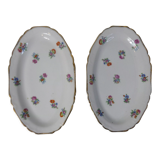 2 Limoges porcelain raviers