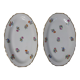 2 Limoges porcelain raviers