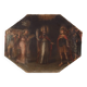 Ancient painting on a religious subject, oil on canvas, Italy 17th century.