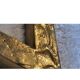 Arlus paire d'appliques murales en bronze doré et opaline 1950