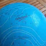 TARIDE 1974 world map globe