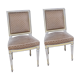 Pair of Louis XVI style chairs
