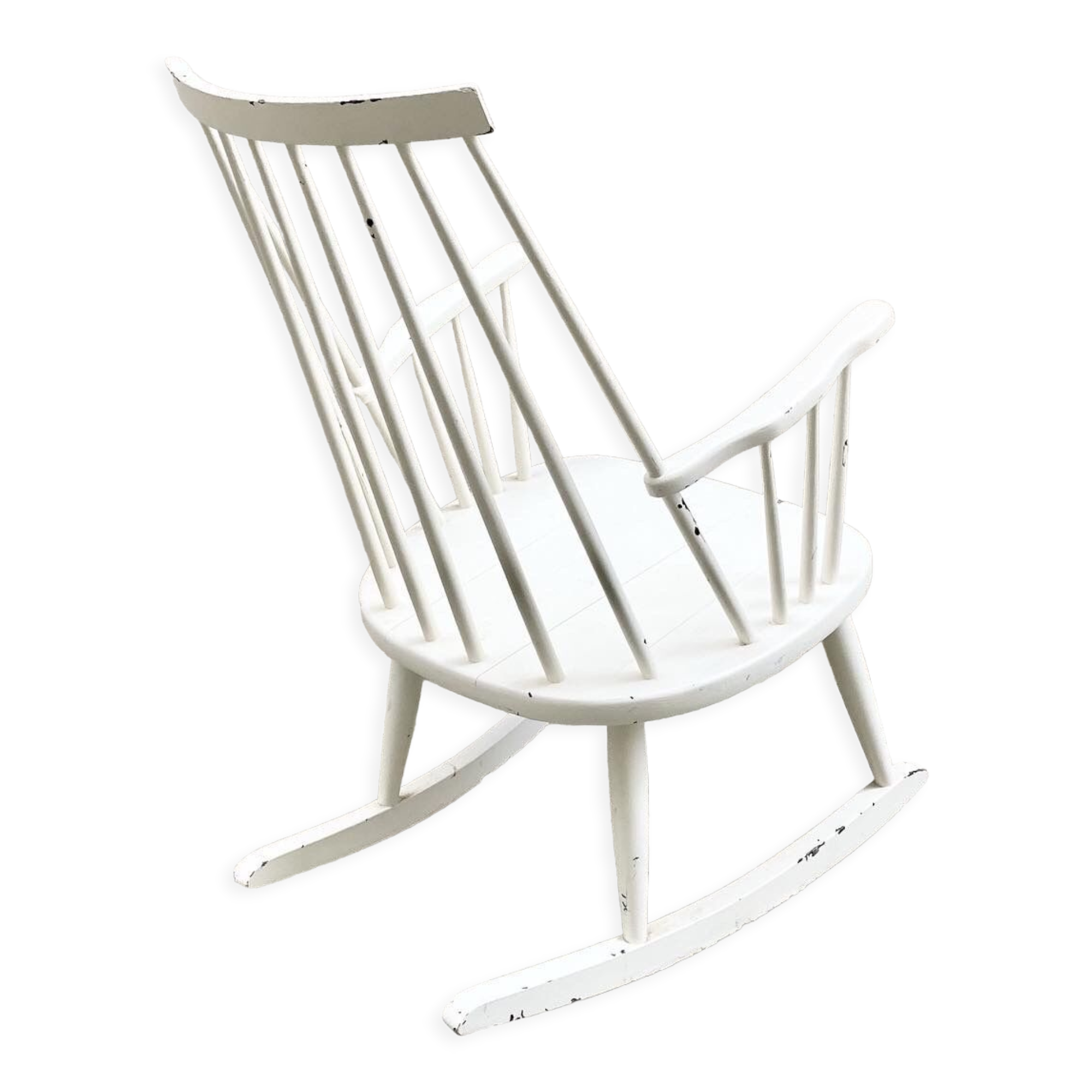 Rocking chair vintage white