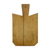 Small and old wooden cutting board. Year 50