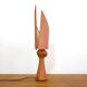 Jean Marais, terracotta cat lamp from the 70s-80s.