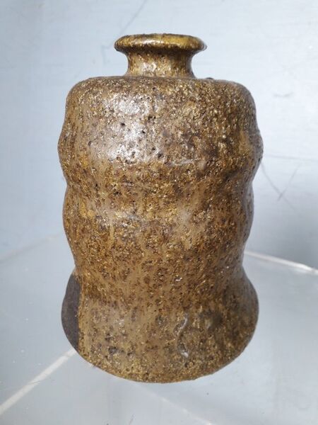 Ceramic era 1970s Japanese vase signed