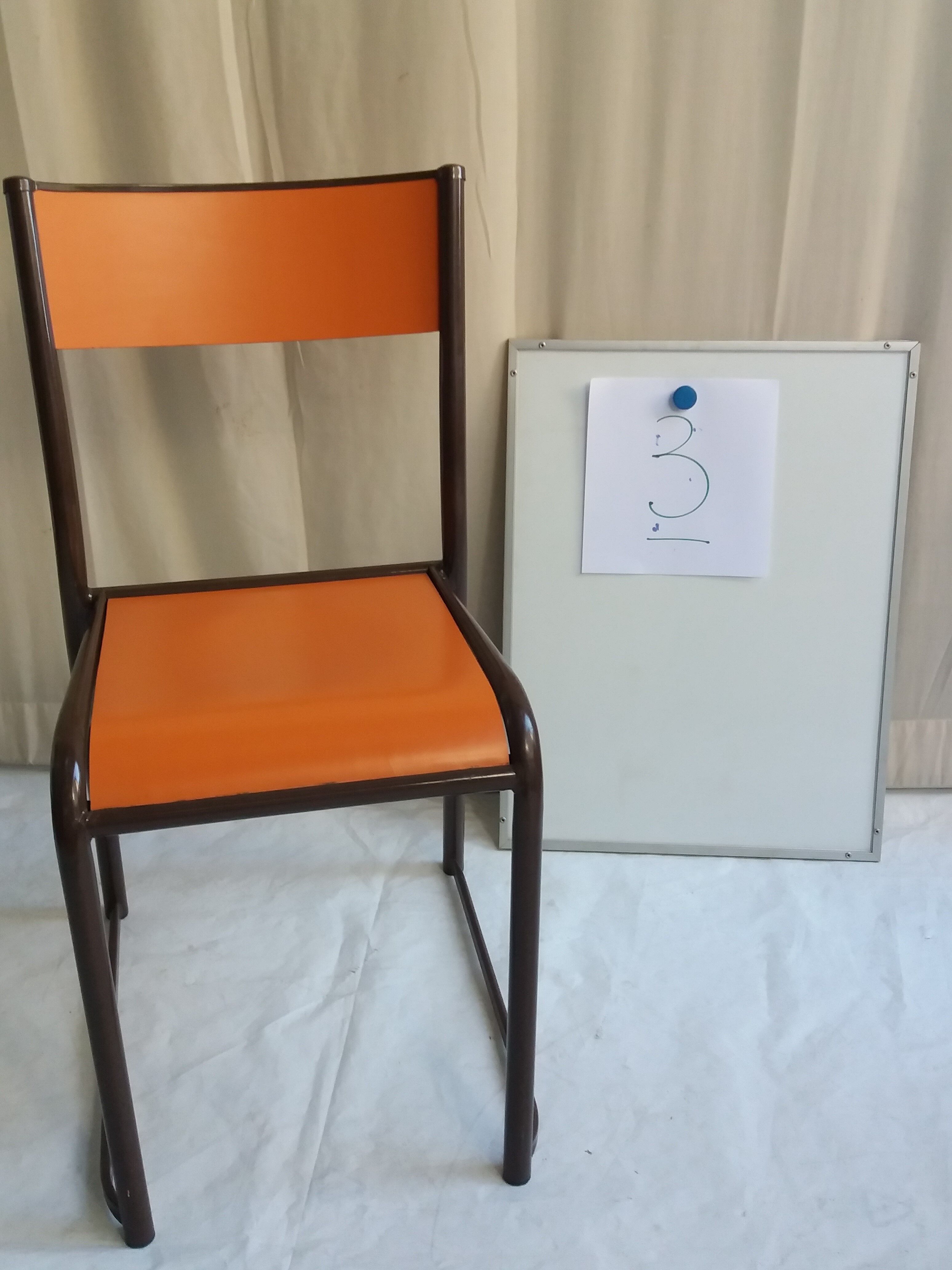 Series of 7 vintage chairs