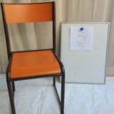 Series of 7 vintage chairs