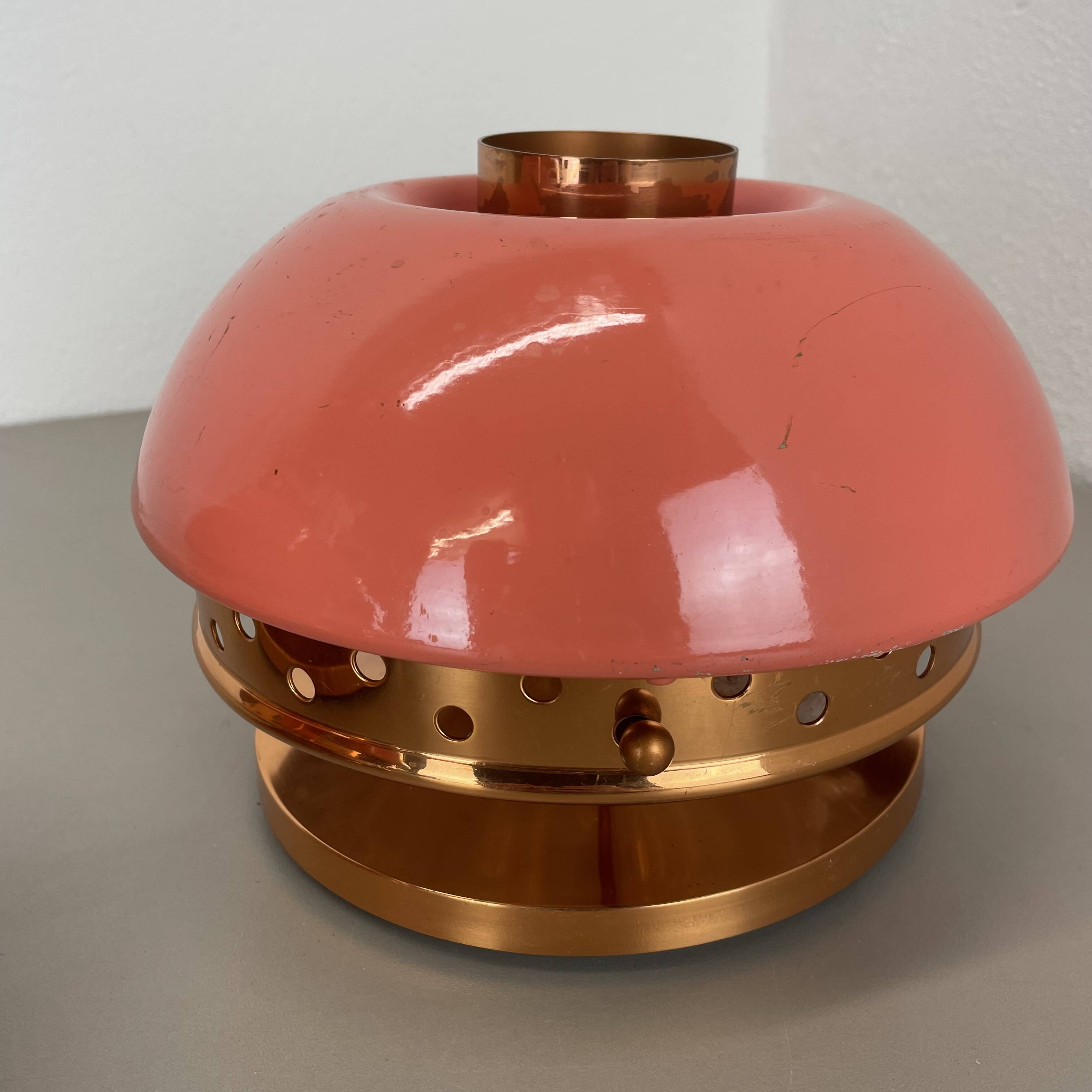 set of 2 unique PINK spot STILNOVO Style Ceiling Light Flushmount, Italy