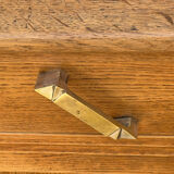 Art Deco buffet in raw and solid oak, 1935.