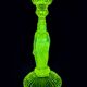 Antique Crystal Candlestick "The Water Carrier" (1900-1920)