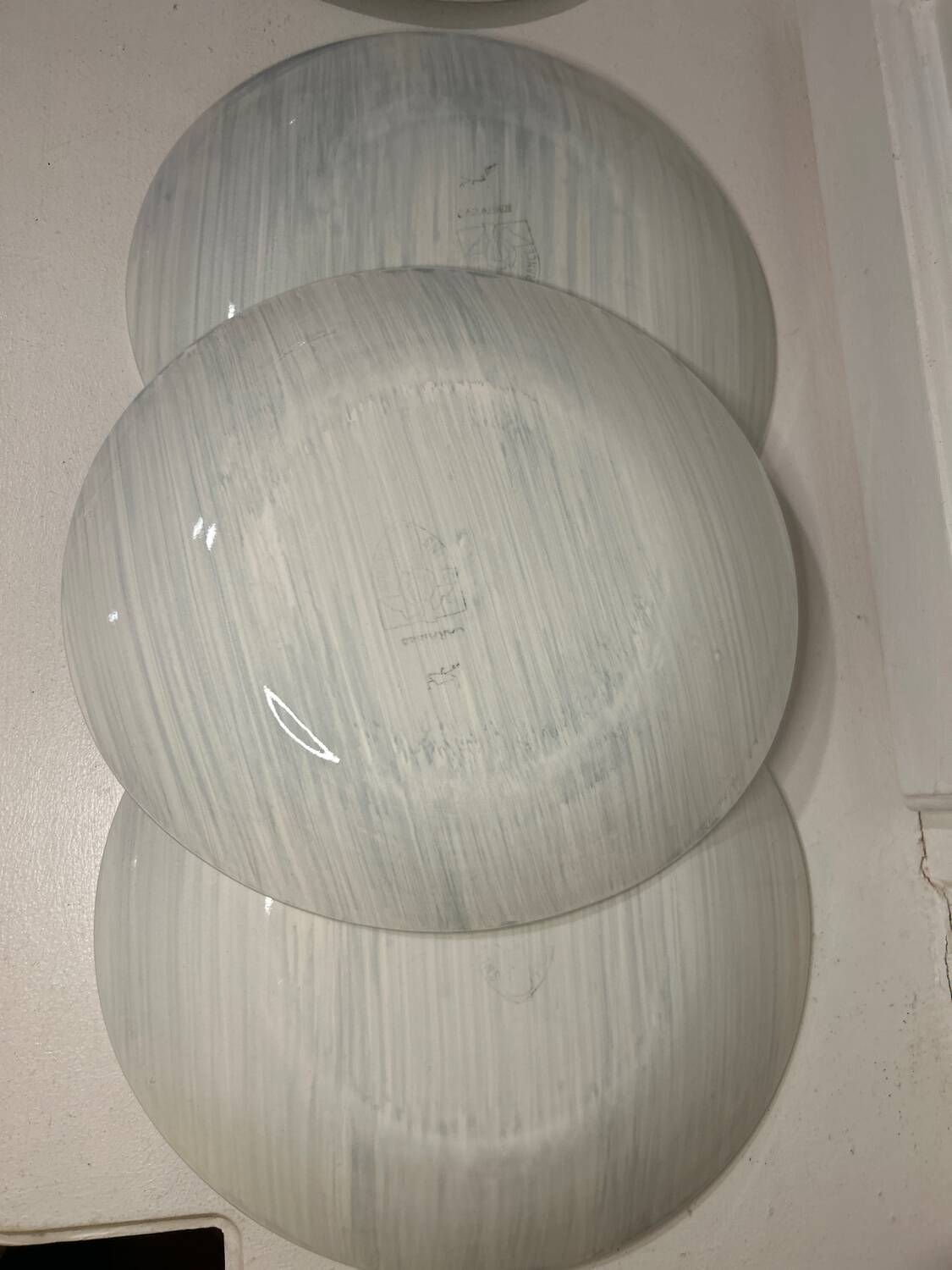 Set of 6 Caribbean Salins plates