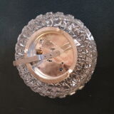 Round glass ceiling lamp
