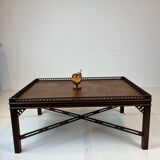 Mahogany Chinese cocktail table