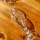 Engraved amphora vase