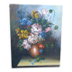 Still life - Floral composition - Oil on canvas signed