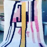 Tapis berbère coloré