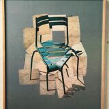 Exhibition poster by David HOCKNEY, The Metropolitan Museum of Art, 1988