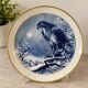 Meissen wall plate 1985 “The Buzzard” – limited edition – 26 cm – box