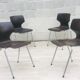 Lot de 4 chaises vintage et design Flottoto