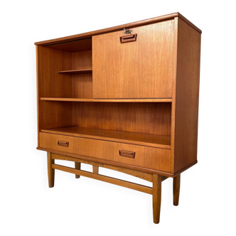 High Scandinavian teak sideboard, 1960