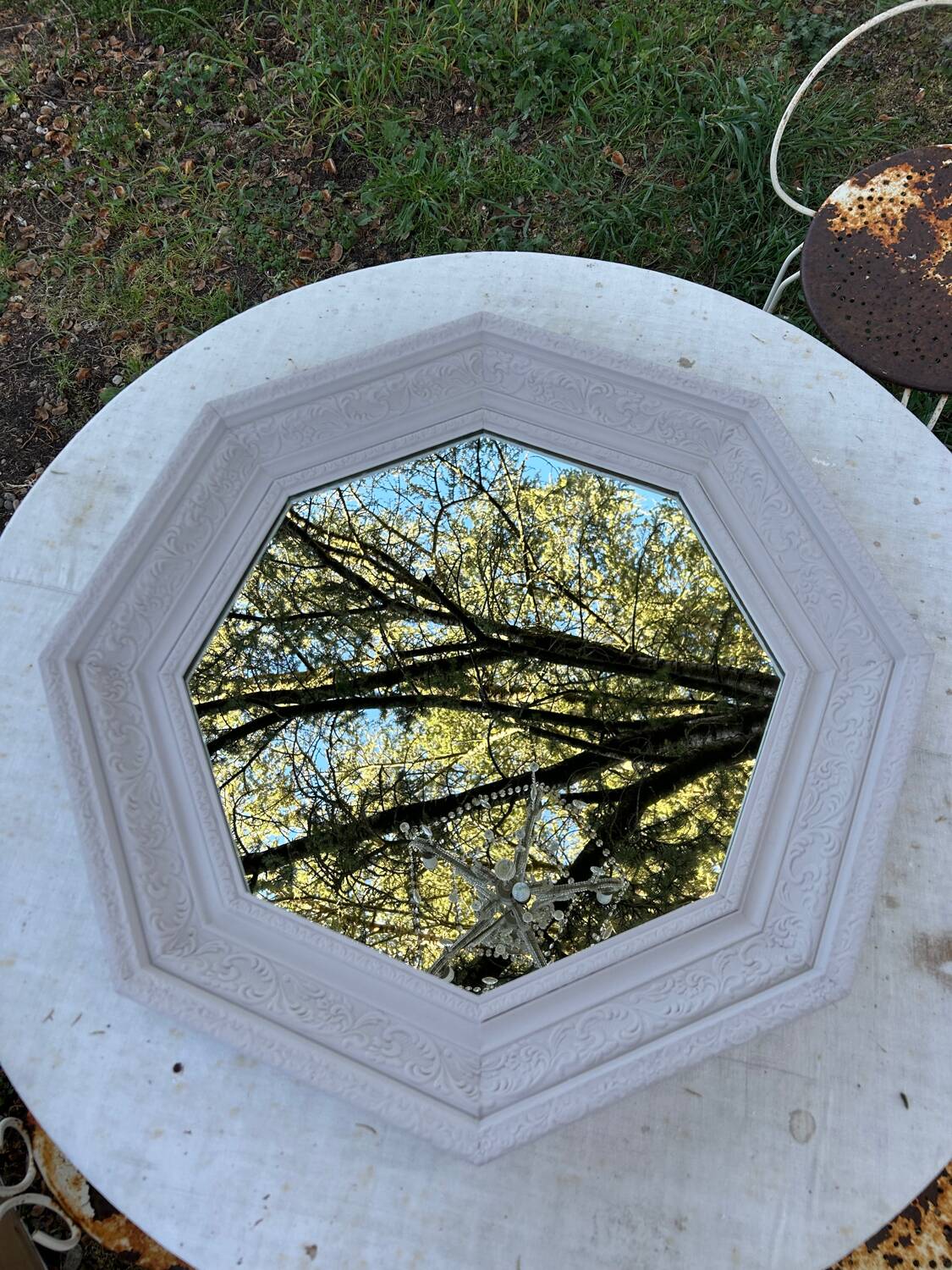 Miroir ovale
