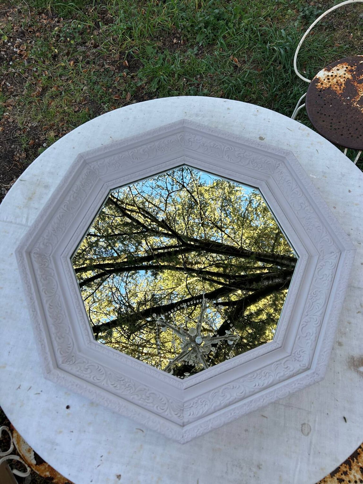 Miroir ovale