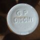 Ensemble de 6 verres en grès GP Digoin