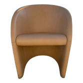 Leather armchair poltrona frau intervista