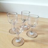 Set of 4 liqueur glasses
