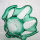 "Scarf" Vase Artisan Large Vintage Mid-Century Glass Vase
